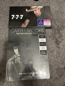 Garth Brooks LOT 777 Box Set CD Book The Anthology Part 1 - Picture 1 of 6