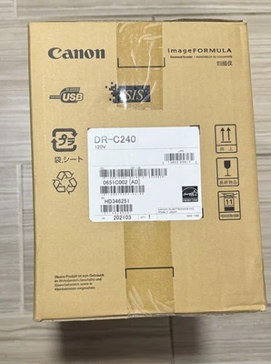 Canon imageFORMULA DR-C240 Sheetfed Document Scanner - Image 1 of 3