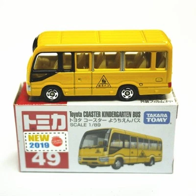 2019 Tomica Toyota Coaster Kidergarden Bus 1/89 Diecast Modell 799207 - Image 1 of 4