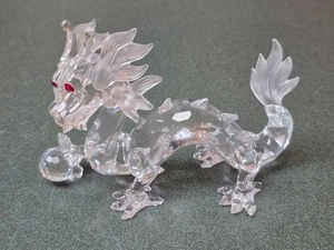 Swarovski Crystal Fabulous Creatures The Dragon Figurine 1997 Annual Edition - Picture 1 of 6