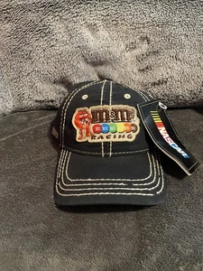 Sombrero de carreras M&M de colección nuevo con etiquetas Joe Gibbs The Game Kyle Busch NASCAR - Imagen 1 de 3