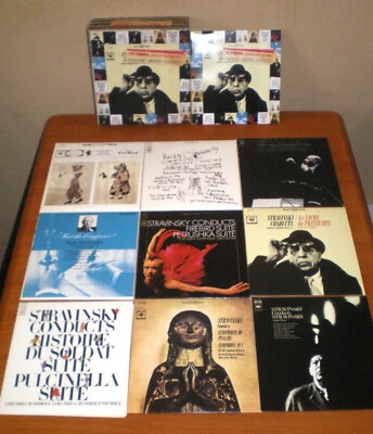 STRAVINSKY Conducts Stravinsky ~ The Original Jacket Collection *  9 CD Box Set - Image 1 of 4