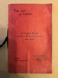 The Art Of Waiting By E.F. Wyatt - Imagen 1 de 2
