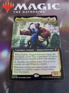 Mtg. Sophia, Dogged Detective. Foil Extended Art. Murders at Karlov Manor. Nm - Picture 1 of 1