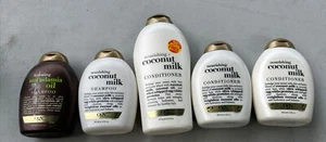5 Bottles Of Ogx Shampoo & Conditioner Old Store Stock - Picture 1 of 2