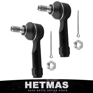 2X Front Suspension Outer Tie Rod Ends For Nissan Sentra Maxima Pulsar NX 200SX - Picture 1 of 8