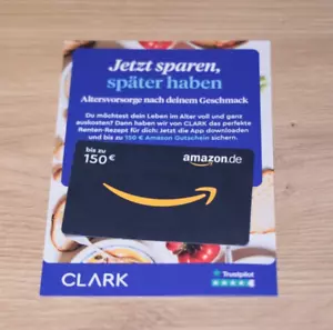Gutscheincode Amazon Clark *** bis zu 150 € Amazon.de Gutschein sichern - Bild 1 von 3