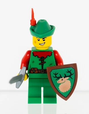 LEGO Castillo PAB/BAM Forestmen Guerrero/Soldado Minifigura. Nuevo + Envío rápido Foto 1 de 4