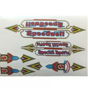 Speedwell Special Sports decal set A for retro roadster restoration vintage - Picture 1 of 1