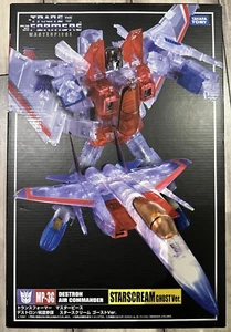AUTHENTIC Takara Tomy Transformer Masterpiece MP-3G GHOST STARSCREAM Japan Clear - Picture 1 of 3