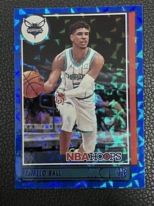 2021-22 Panini Hoops Tmall Asia Lamelo Ball Blue Hyper Parallel #140 - Picture 1 of 2