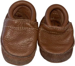 Baby Slip On Shoes Elastic Ankle Sz 3 - Picture 1 of 4
