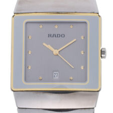 [MINT] RADO Diastar 152.0332.3 Jubile 3 Stone Ceramic White Men's Quartz Watch