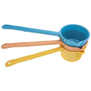 3 Stück Baby Praktische Wasserkelle mit Griff Schaufel Dipper Badewanne - Bild 1 von 12