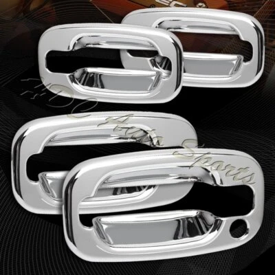 Tapa de cubierta de tazón de manija de puerta cromada para espejo retrovisor Cadillac Escalade/EXT 2002-2006 Foto 1 de 3