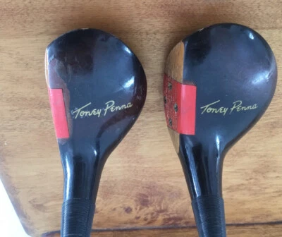 Lot Of 2 Chamois Dynamic Oil Hardened 4 And 5 Toney Penna Golf Club Wood Driver - Image 1 of 4
