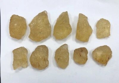 Lote de 165 quilates facetados ásperos acapolita terminados de África piedras preciosas sueltas Foto 1 de 4