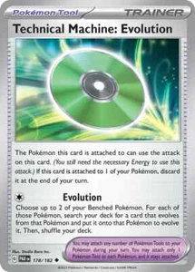 Technical Machine Evolution 178/182 PAR Paradox Rift Pokemon Card NM - Picture 1 of 1