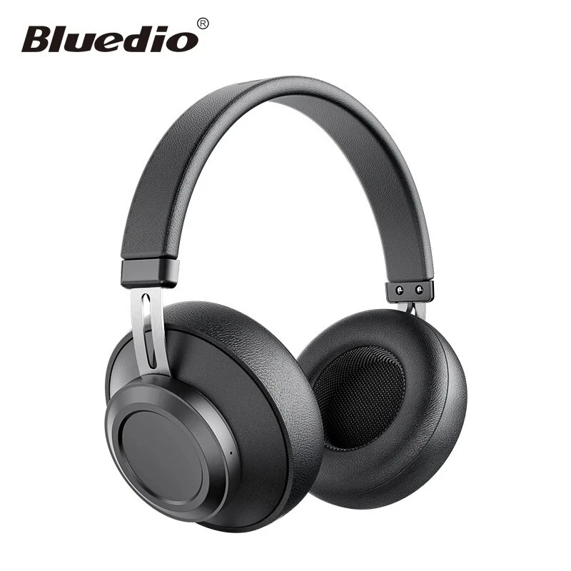 Casque supra-auriculaire sans fil Bluetooth 5.0 Bluedio BT5 avec microphone e... - Photo 1/4