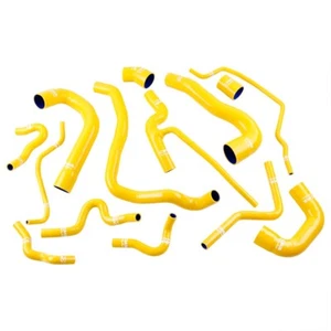 Yellow Silicone Radiator Water Heater Hose for 04-11 SAAB 93 9-3 1.8T 2.0T B207L - Bild 1 von 13