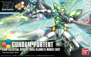 BANDAI HGBF 1/144 Gundam Portant Gundam Build Fighters Modellbausatz ausprobieren JAPAN - Bild 1 von 4