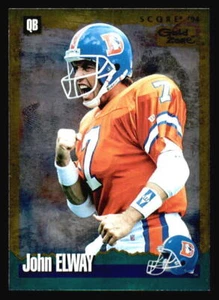 1994 Score Gold Zone #7 John Elway Broncos Parallel (ref 23530) - Picture 1 of 1