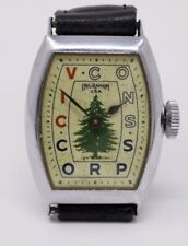 Rare & Original 1930s Ingraham CCC Civilian Conservation Corps Wristwatch