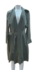 Club Monaco Women Elima Trench Olive NWT $298.00 - Picture 1 of 3