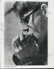 1968 Press Photo Donald Wilkes Plays Harmonica In Closeup - Noc50290