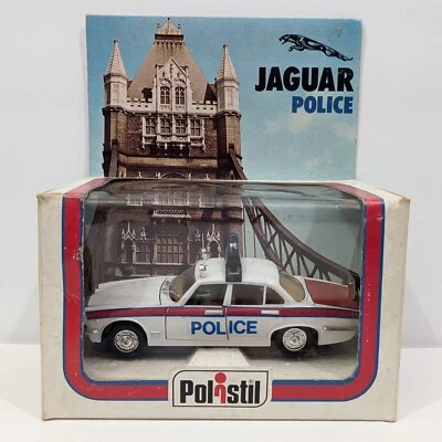 Polistil S 635 Jaguar XJ6L Policía 1:25 1978 Italia Diecast Modelo Raro Coche De Colección Foto 1 de 4