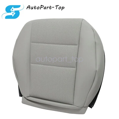For 2008-2014 Mercedes Benz C250 C300 C350 Driver Bottom Seat Cover Gray - Image 1 of 4