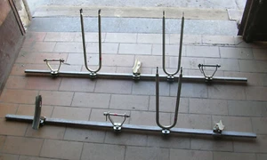 Portabici da corsa per furgone barre portatutto portapacchi VINTAGE  RARO - Imagen 1 de 6