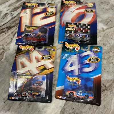 Hot wheels Pro Racing Series Set Of 4 1999 Kyle Petty Jeremy Mayfield - Image 1 of 4