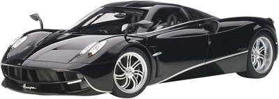 AUTOart 12233 1/12 Pagani Huayra Black Silver Stripe Car - Image 1 of 4