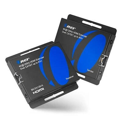 OREI 4K@120Hz HDMI Extender over CAT 6/7 up to 130ft with EDID&Bi-Directional IR - Image 1 of 4