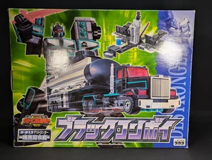 Transformers Car Robots Black Convoy complete Takara RID 2001 Scourge D-012 - Picture 1 of 5
