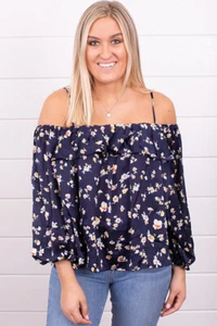 Silky Blue Blouse (Lovestitch) - Picture 1 of 4