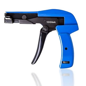 Cable Tie Gun, Fasten and Cut Zip Tie Tool with Steel Handle, for Tightening ... - Picture 1 of 6
