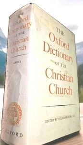 The OXFORD DICTIONARY of the CHRISTIAN CHURCH Book HCDJ edited F.L. Cross 1966 - Picture 1 of 14