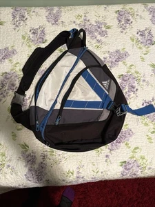Mochila Adidas Sling Azul Negra Talla Única LoadSpring Bandolera Correa Única - Imagen 1 de 22