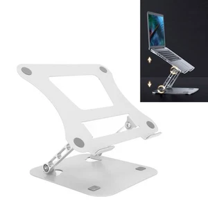 Laptop Stand Multi Angles Adjustable Anti Slip Silicone Hollowed Laptop Holde CB - Afbeelding 1 van 22