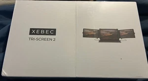 Xebec Tri-Screen 2 Attachable Laptop Monitor Workstation new Mac PC 1920x1200 - Picture 1 of 6
