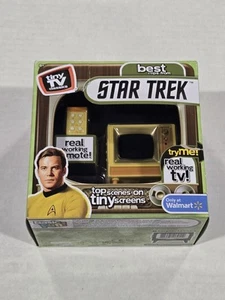 Tiny TV Classics Star Trek Collectible TV with Real Working Remote And TV - Picture 1 of 6