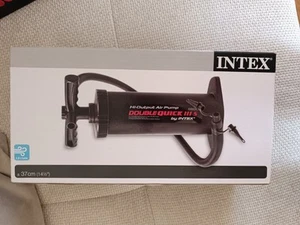 Luftpumpe Doppelhubpumpe Intex 37cm großes Volumen Mit Planschbecken - Bild 1 von 1