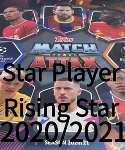 Star Player & Rising Star Match Attax 2020/2021 Topps 20/21 # SP 1-16 y RS 1-16 - Imagen 1 de 33