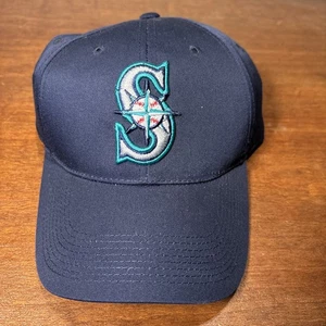 Seattle Mariners Baseball Hat Cap OC Sports MLB Adjustable Strap Embroidered New - Picture 1 of 7