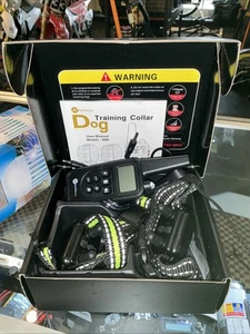 Slopehill Hundetraining Halsband - 2 Empfänger wiederaufladbare Schockhalsbänder Modell 880 - Bild 1 von 3