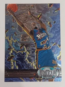 1997 Metal Universe #56 Joe Dumars Detroit Pistons - Picture 1 of 2