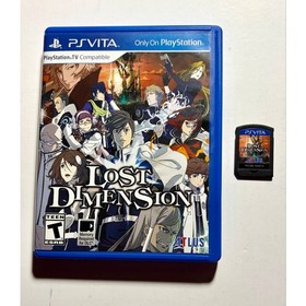 Lost dimension (PS Vita PlayStation Vita) Works Complete CIB🔥Nice!