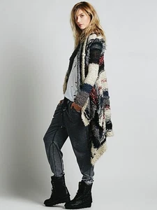 Free People Sloppy Joe Cardigan, Sz. XS/S/M - Picture 1 of 6